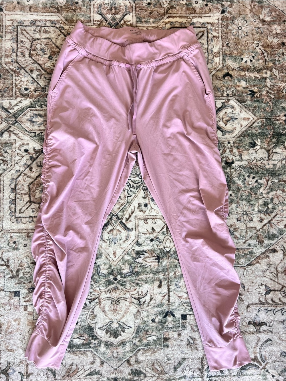 Athleta Attitude Jogger Pant Pink Size 8 - Picture 3 of 10